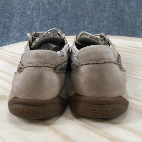 Zapatos Sperry Top Sider para mujer 9 M informales barco beige cuero puntera sin usar, en caja 9770116 - Imagen 6 de 17