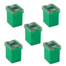 5 Pack Low Profile Mini Jcase Fuse 40 Amp Compatible for Ford Chevy/GM Nissan...