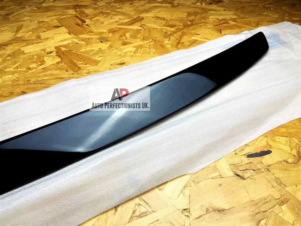 Audi A6 S6 RS6 C6 седан глянцевый черный задний багажник кромка спойлер крыло 2004-2011 - Изображение 4 из 4