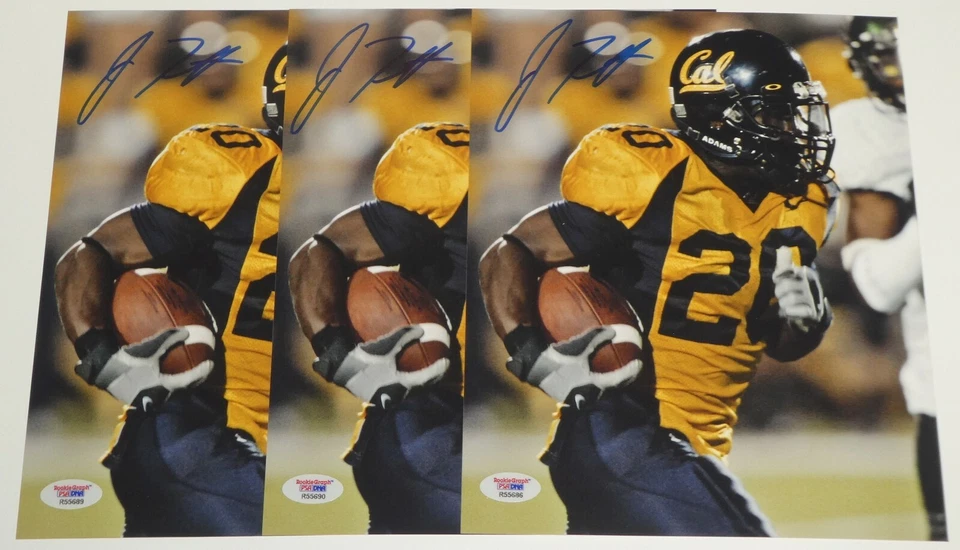 Justin Forsett Signed Cal Golden Bears 8x10 Photo PSA/DNA COA Picture Autograph - Image 2 of 4