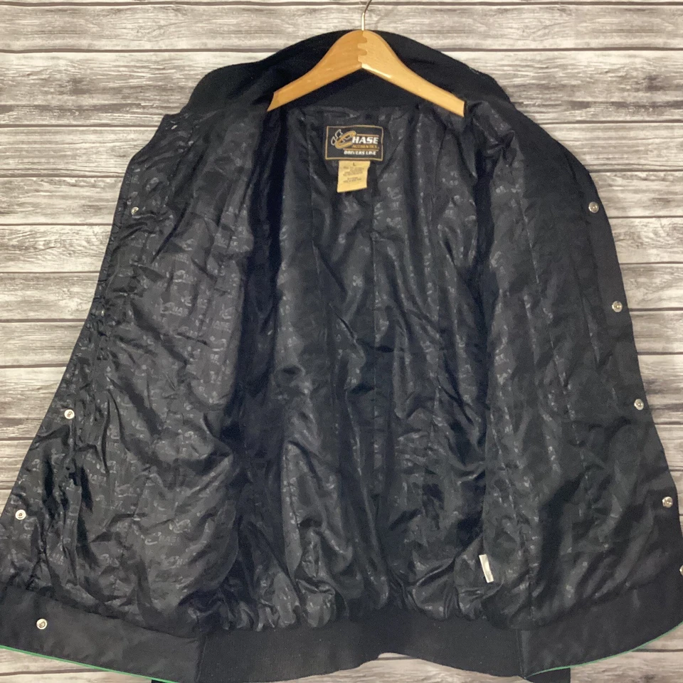 Chaqueta de Carreras Bobby Labonte Hombres Grande Negra NASCAR Chase Authentics Drivers Line Foto 3 de 4