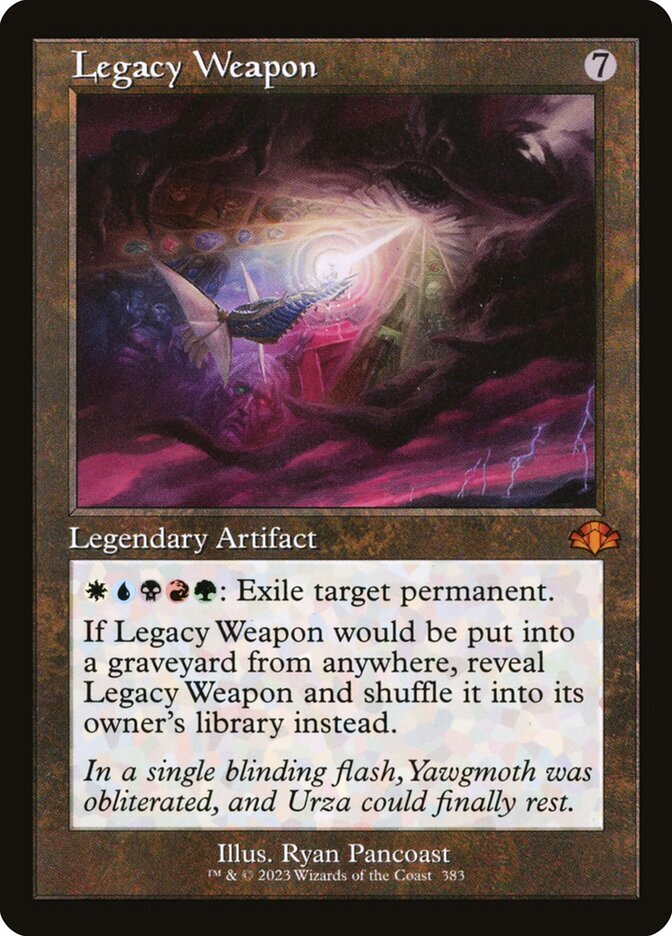 MTG Magic the Gathering Legacy Weapon (383/520) Dominaria Remastered LP