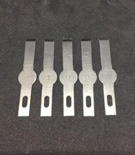 5 Exacto Knife Blades #17 Carbon Steel For Hobby Craft Refill Art Free Ship USA
