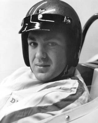 Fred Opert SCCA Driver Old Motor Racing Photo