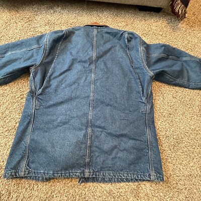 Carhartt/カーハート/denim chore coat/90s/USA 90s Carhartt Denim Blanket Lined Chore Coat - XL | Vintage Union