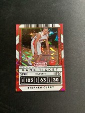 2020 Contenders DP Stephen Curry Game Ticket Green Explosion #1V Warriors
