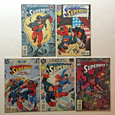 SUPERBOY LOT 0 4 7 8 1994 ANNUAL KING SHARK 2011 1-11 JEFF LEMIRE DC teen titans