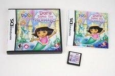 Dora Saves the Mermaids - Nintendo DS - Complete CIB