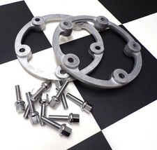 VW Classic Beetle pre 1967 Wide 5 x 205 PCD Wheel Spacers with Radius Seat Bolts