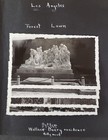 Four (4) B&W Photos, 1939 LA,  Forest Lawn & Wallace Beery Home, abt 2-1/2" x 4" — photo 1