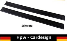 Einstiegsleisten Auflage Gummi Gummimatte Einstieg  für Mercedes R107 Schwarz