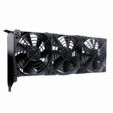 **PCI Slot GPU Cooler | 3 x 90mm Fans | VGA Graphics Card Cooling Bracket**