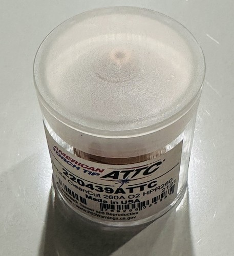 AMERICAN TORCH TIP 220439ATTC Nozzle Clean Cut 260A 02 HPR260 - Picture 2 of 6