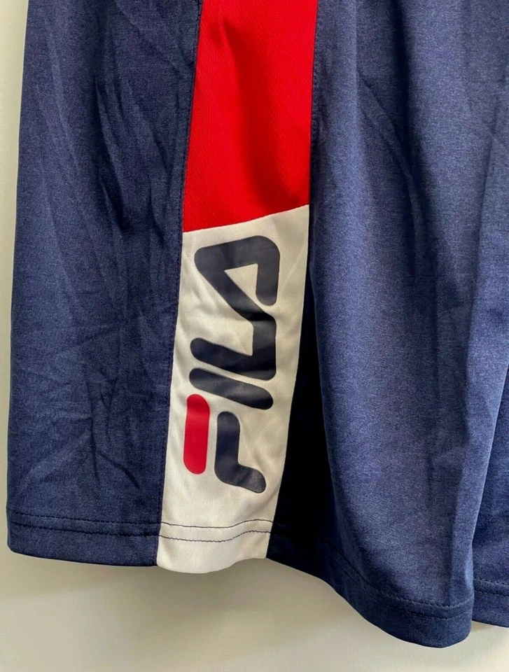 Новый Fila молодежи мальчиков размер XL 2-упаковка баскетбольные шорты темно-серый логотип боковые карманы - Изображение 3 из 4