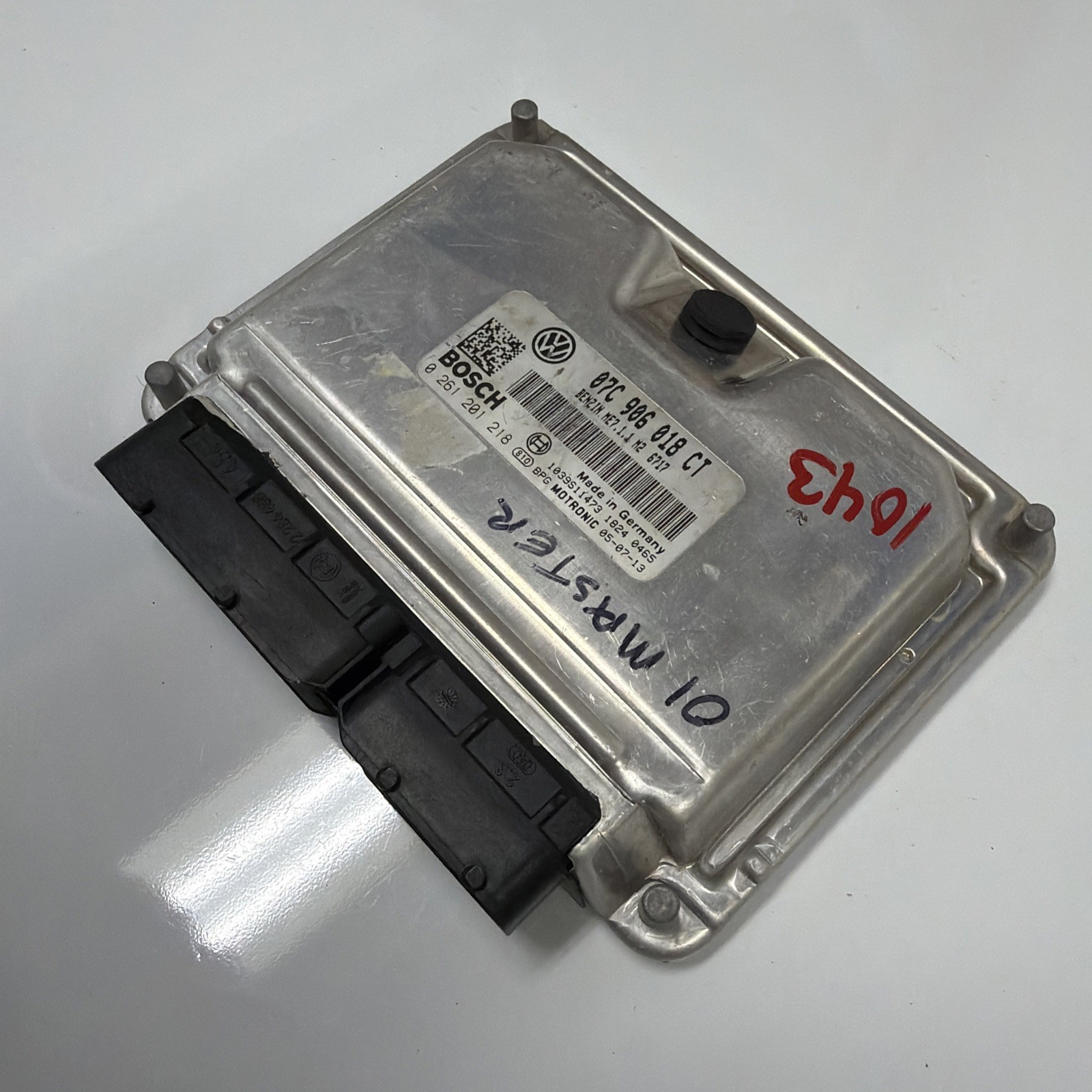 2004 Bentley Continental W12 6.0L ECU ECM Engine Computer Module 07C906018CT