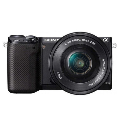 Sony Alpha NEX-5R 16.1MP Mirrorless Digital Camera w/16-50mm Lens Enlish Black