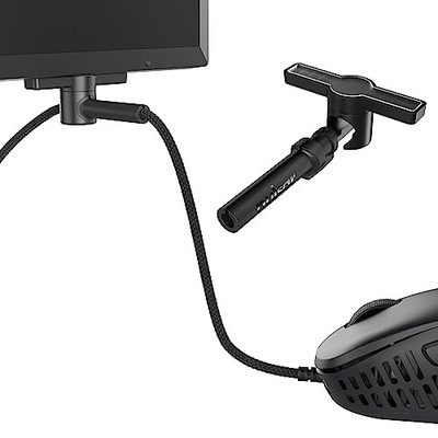 Pulsar Gaming Gears Micro Bungee ES Maus Bungee Kabelhalter 1 Stück Schwarz