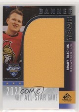 2020 Upper Deck SP Game Used NHL All-Star Banner Year Relics Brady Tkachuk 0gn4