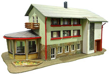 Faller H0 219 Hotel Café Gebäude Restaurant 60er Jahre Modellhaus | B10
