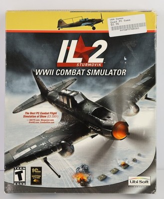 IL-2 Sturmovik PC Big Box Complete WWII Flight Sim Vintage