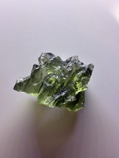 Moldavite .75G Tektite From Besednice Jezkovna Czech Republic Small Specimen