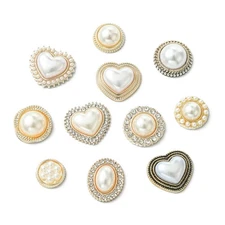 52pcs Resin Heart Square Cabochons Flower Flatback Charm for Craft Jewelry DIY