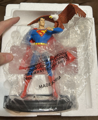 SUPERMAN #14 Ltd Ed STATUE #378/2500 DC Direct Fred Ray Sculpted