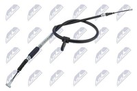 NTY Seilzug, Feststellbremse HLR-AR-001 FüR Alfa Romeo