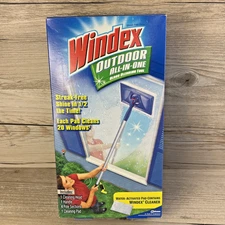 NEW Windex Outdoor All In One Glass Window Cleaner Tool Starter Kit