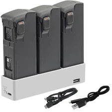 For DJI AVATA 2 Charger 3-Way Charger USB for Drone Battery Manager Accessories