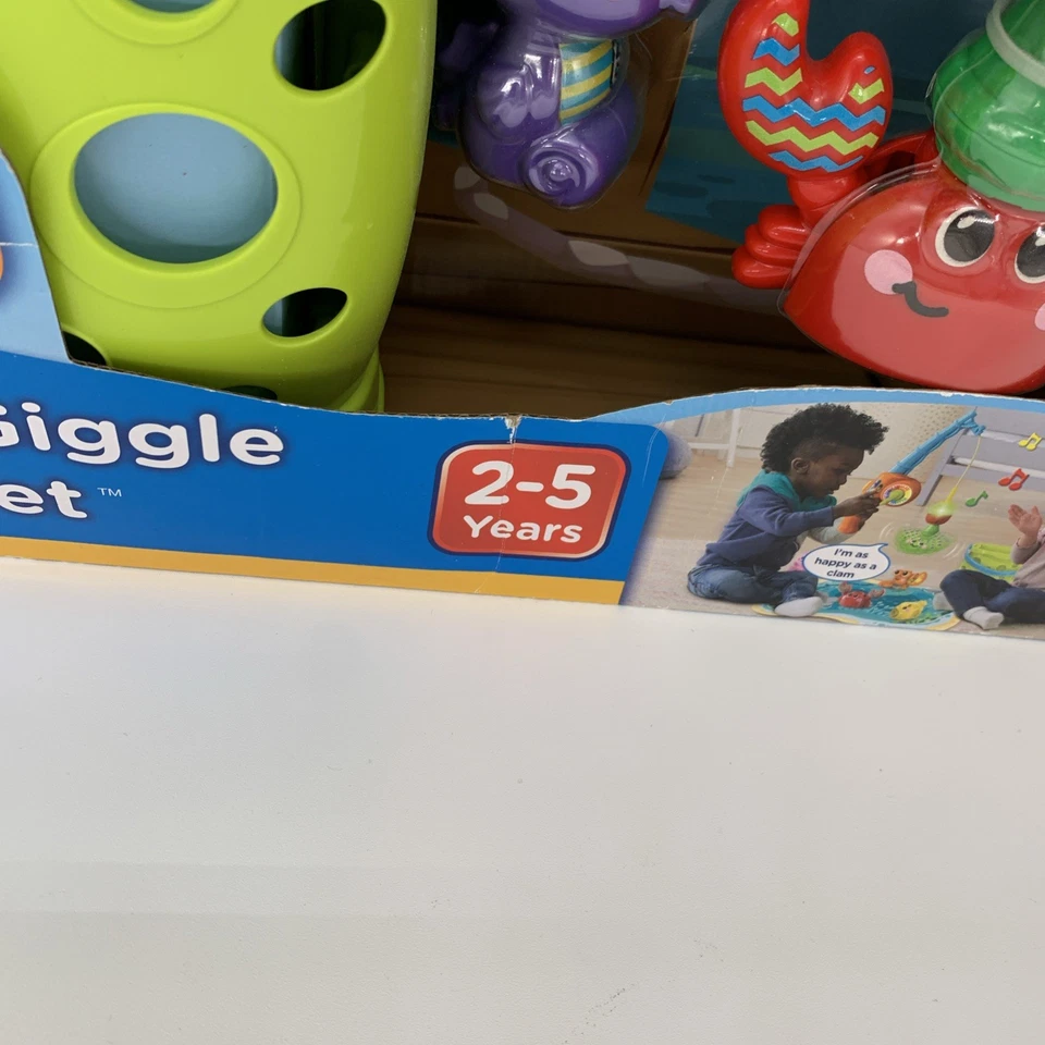 VTech Jiggle & Giggle Fishing Set DAMAGED BOX - Image 4 of 4