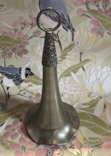 Vintage Bridal Wedding Bouquet Holder Silverplate 7.5"H