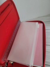 Red Filofax Wallet