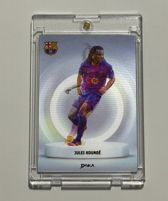 Jules Kounde Lenticular Lineage 2025 DAKA Barcelona France World Cup CASE HIT!!!