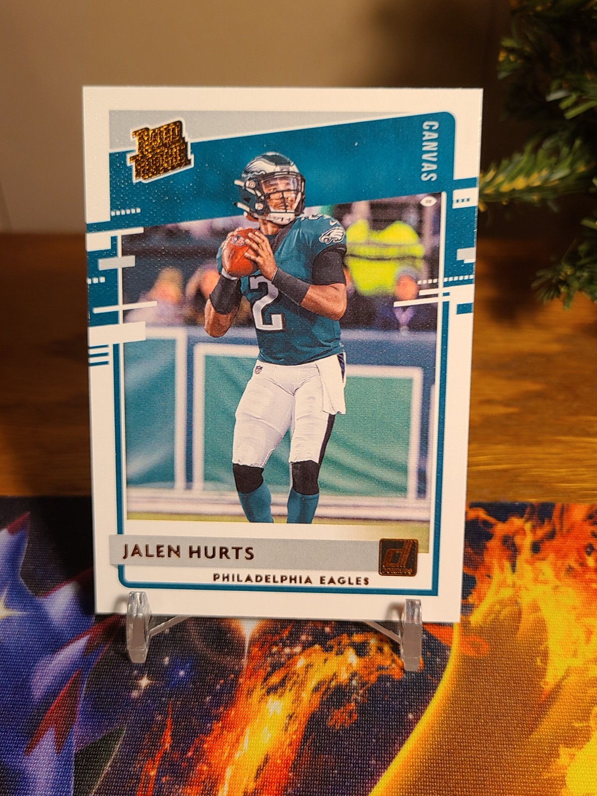 2020 Panini Donruss - Rated Rookie Jalen Hurts #314 Canvas (RC)