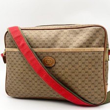 Borsa a tracolla Gucci usata linea Sherry Micro Gg in pelle