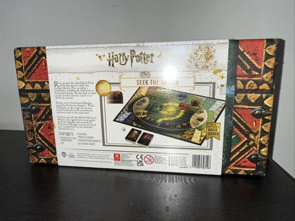 Cartamundi - Harry Potter Seek The Snitch Board Game - BRAND NEW SEALED - 8+ ✅️ - Image 3 of 3