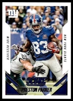 2015 Score Preston Parker New York Giants #10