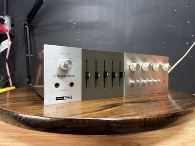 #ad Harman Kardon Citation Eleven Vintage Preamplifier W Original Manuals $500.00