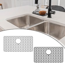 Kitchen Sink Mat Tableware Drainer Dish Drying Mat for Lavatory Plates Basin