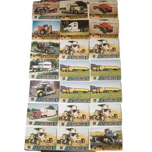 super trucks limited edition cards value Cat Scale Super Trucks Cards
