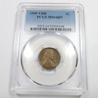 1909 P VDB PCGS MS64 BN Brown - Lincoln Wheat Penny Cent 1c US Coin #60464B