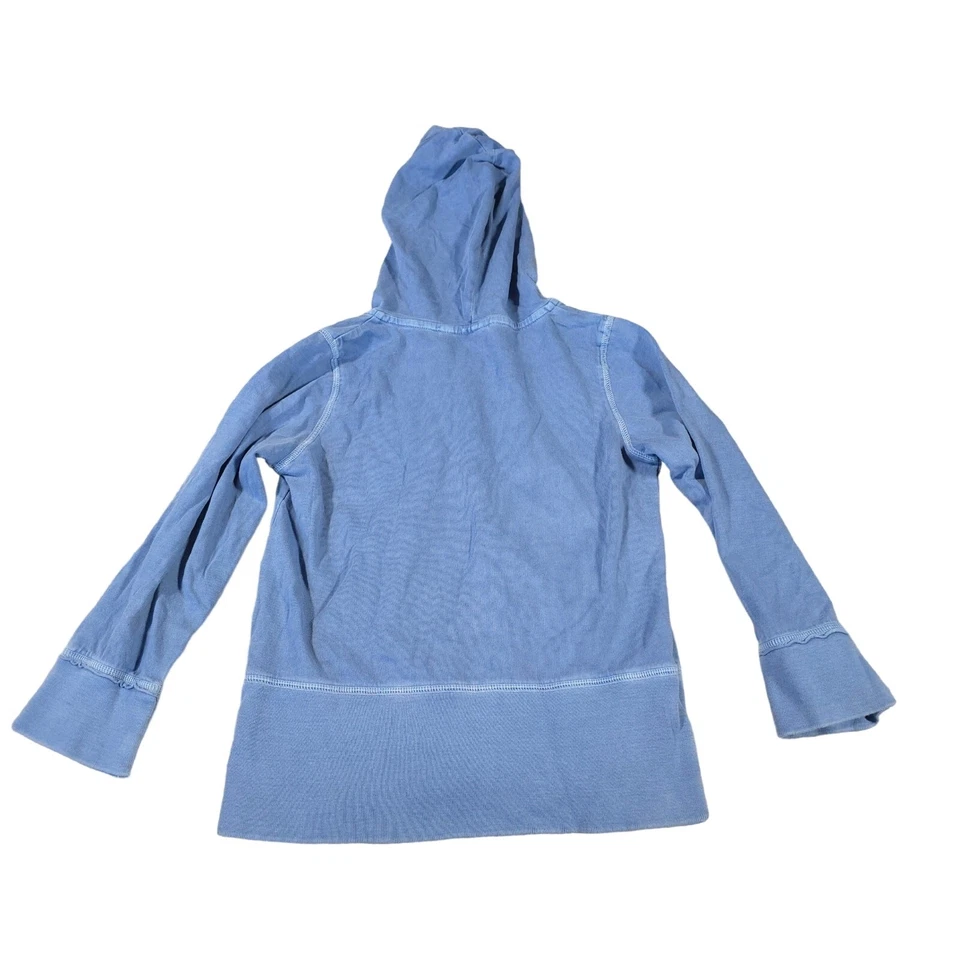 Mini Boden Sudadera con Capucha Azul Canguro Bolsillo Niños Talla 9-10 AÑOS 100% Algodón Foto 2 de 4