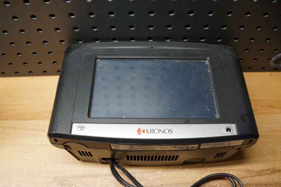Kronos InTouch 9000 8609000-023 Time Clock With Power Supply - Image 3 of 4
