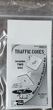 Fliskits Traffic Cones MX026 Micro Model Rocket Kit Free Shipping No Reserve!