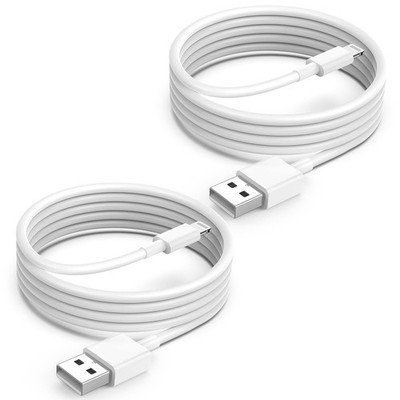Cavo di Ricarica iPhone Certificato Apple Mfi, 2Pezzi 3 Metri Lungo