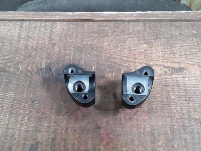 Harley Davidson Black Lower Handlebar Riser Shovelhead FXB FX Ironhead Sportster