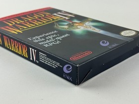 Dragon Warrior 4 (Nintendo NES, 1992) CIB Complete w/Protector, Manual & Box VGC