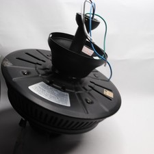 Hampton Bay Glendale III Transitional LED Ceiling Fan Matte Black - Motor Only