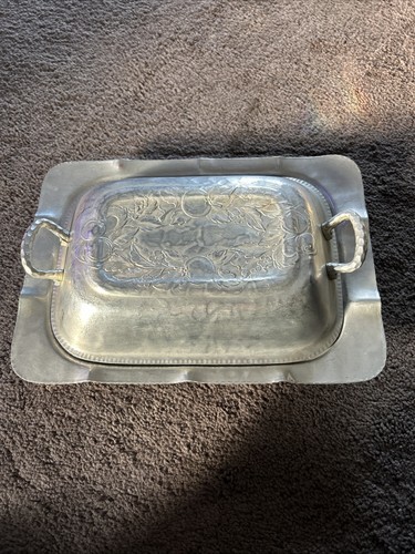 Everlast Forged Aluminum Rectangular Lidded Serving Dish Handles on Lid #1131